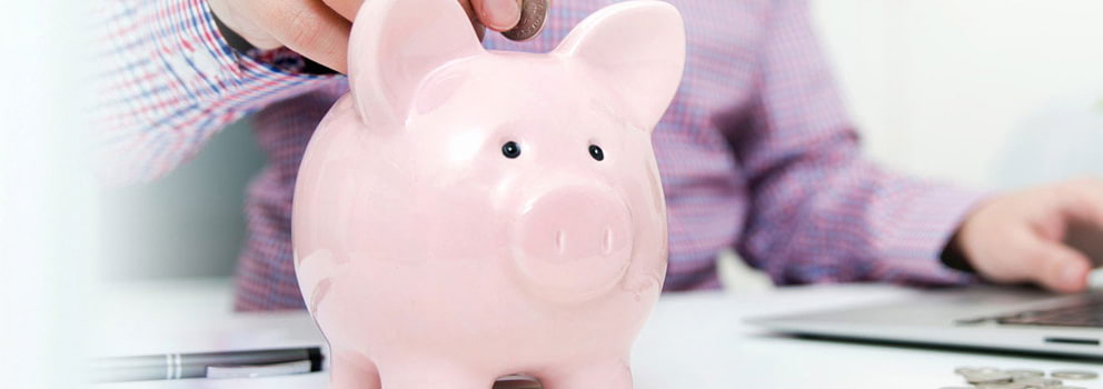 Gale Credit Union savings piggy bank