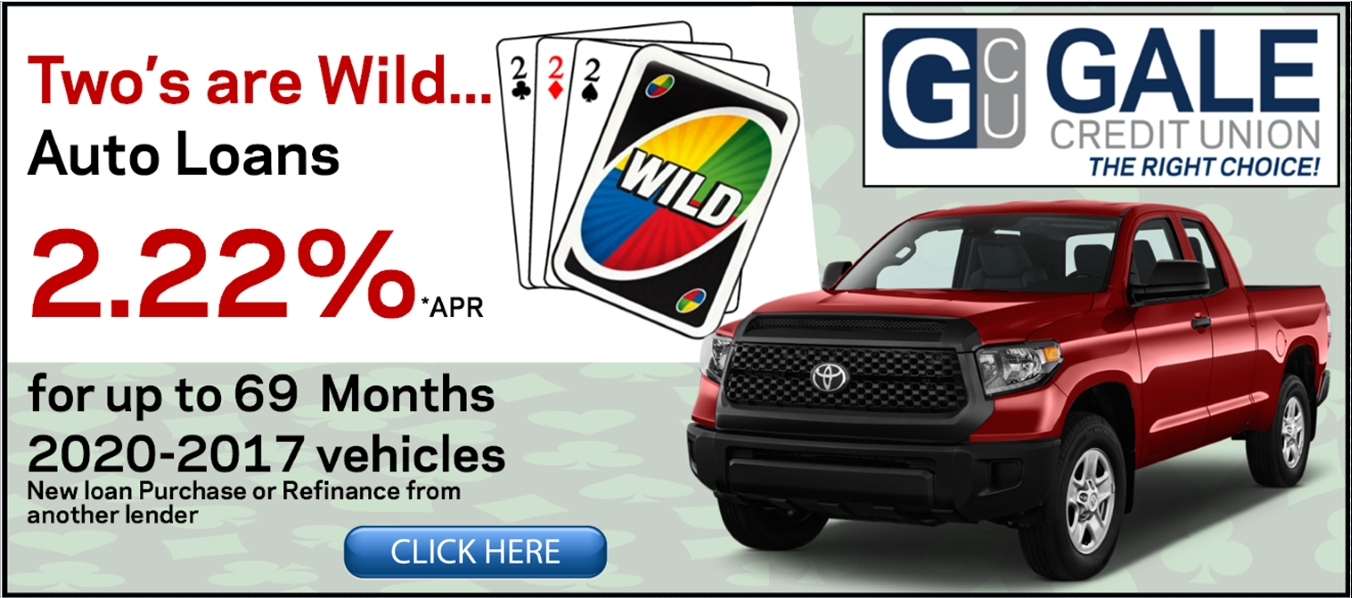 Auto Loan Deal Two's are WILD