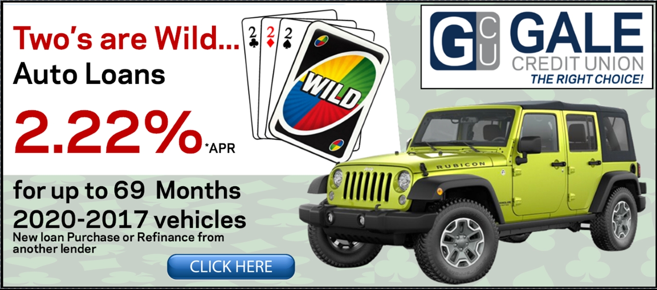 Auto Loan Deal Two's are WILD